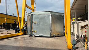 Maestranza Verdugo obtiene horno tratamiento térmico 6mt de diametro y 6 de altura efectiva